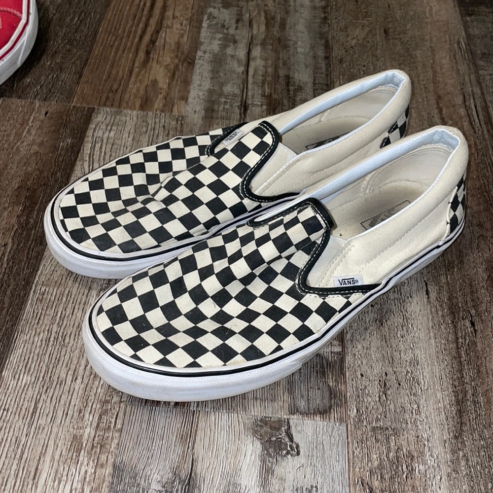 Checkered Slip-on Vans
